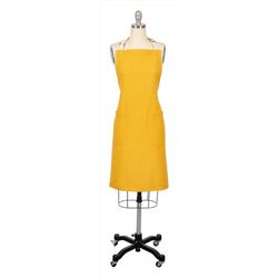 Monaco Ochre Cotton Apron