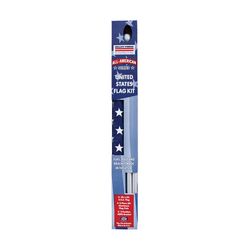 Valley Forge American Flag Kit 36 in. H X 60 in. W