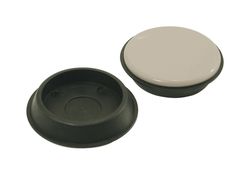 Shepherd Hardware Beige 1 in. Adhesive Plastic Chair Glide 4 pk