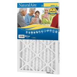 NaturalAire 20 in. W X 25 in. H X 1 in. Synthetic 13 MERV Pleated Air Filter 1 pk