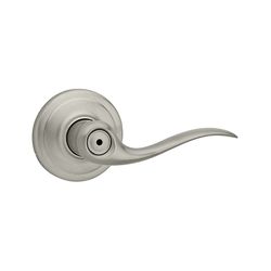 Kwikset Signature Tustin Satin Nickel Privacy Lockset 1-3/4 in.