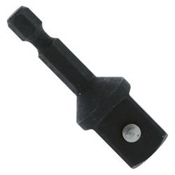 Diablo 2 in. L X 1/2 in. drive X 1/4 in. Square to Hex Socket Adapter 1 pc