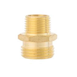 Ace 3/4 in. MHT x 1/2 in. MPT in. Brass Threaded Double Male Hose Adapter