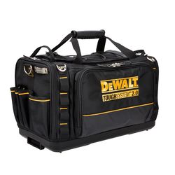 DeWalt ToughSystem 2.0 15 in. W X 13.13 in. H Ballistic Nylon Jobsite Tool Bag 50 pocket Black/Yello