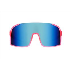 goodr Astro G - Ready The Confetti Cannon Sunglasses Unisex Pink Frame Blue Lens Polarized