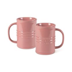 Pet Shop by Fringe Studio Blush Ceramic Coffee and Cats Mug 2 pc