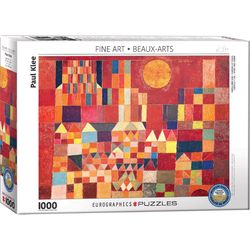 Eurographics Castle and Sun Jigsaw Puzzle Multicolored 1000 pc