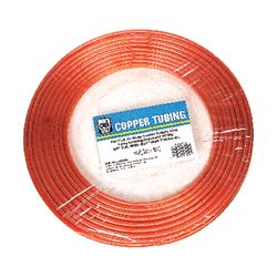 Dial 1/4 in. H Orange Copper Tube
