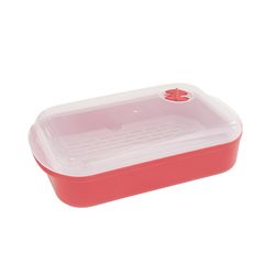 Nordic Ware Red 1.38 qt Food Steamer