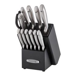 Farberware Edgekeeper Pro Assorted in. L Carbon Steel Knife Set 13 pc