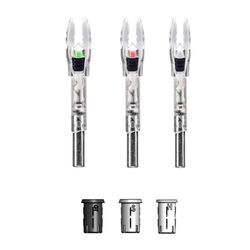 Nockturnal Shift Universal Green Resin Arrows & Components 5.5 in.
