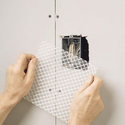 Saint-Gobain ADFORS FibaTape 7 in. L X 7 in. W Fiberglass Mesh White Self Adhesive Wall Repair Patch