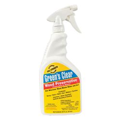 Green's Clear Flat Clear Clear Water-Based Wood Preservative 1 qt