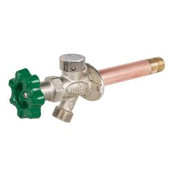 Prier 1/2 in. MPT X 1/2 in. Sweat Anti-Siphon Brass Freezeless Wall Hydrant