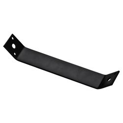 National Hardware 9.3 in. H X 1.5 in. W X 0.125 in. D Black Carbon Steel Inside Strap Brace