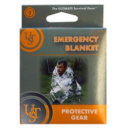UST Brands Silver Survival Blanket 0.01 in. H X 52 in. W X 83 in. L 1 pk