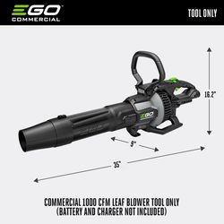 EGO Commercial LBX1000 170 mph 1000 CFM Battery Handheld Leaf Blower Tool Only