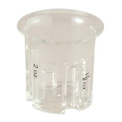 Rubbermaid 2 oz Glass Clear Measuring Cup