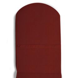 Jordan Manufacturing Red Olefin Adirondack Cushion 2.5 in. H X 19 in. W X 44.5 in. L