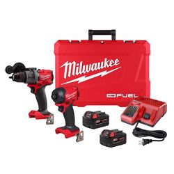 Milwaukee M18 Fuel Cordless Brushless 2 Tool Combo Kit