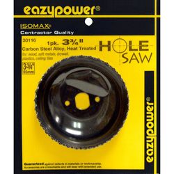 Eazypower ISOMAX 3-3/4 in. Carbon Steel 1 in. L Hole Saw