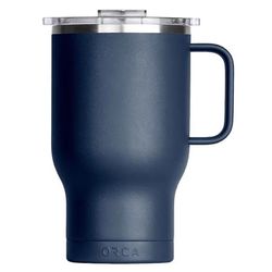 ORCA Traveler 24 oz Navy BPA Free Insulated Tumbler with Travel Lid