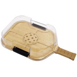 Totally Bamboo 17 in. L X 10 in. W X 3 in. Bamboo Serving & Cutting Board