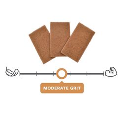 Full Circle Neat Nut Medium Duty Scouring Pad For Multi-Purpose 5.5 in. L 3 pk