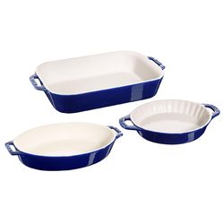 Zwilling J.A Henckels Staub Ceramic Bake Set Dark Blue