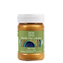 Modern Masters Metallic Paint Collection Satin Olympic Gold Water-Based Metallic Paint 5.5 oz