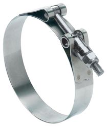 Ideal Tridon 1 - 3/8 in to 1-9/16 in. SAE 138 Hose Clamp With Tongue Bridge Stainless Steel Band T-B