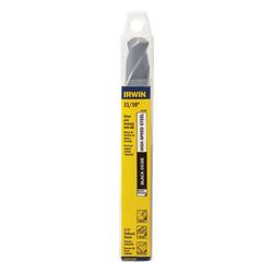 IRWIN 11/16 in. X 6 in. L High Speed Steel Drill Bit Straight Shank 1 pc