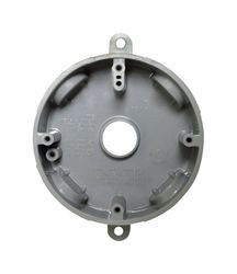 Sigma Engineered Solutions New Work 14.8 cu in Round Plastic Weatherproof Box Gray