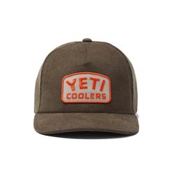 YETI Coolers Corduroy Hat Brown One Size Fits Most