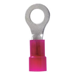 Jandorf 8 Ga. Insulated Wire Ring Terminal Red 2 pk