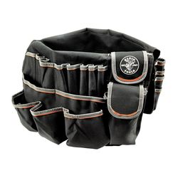 Klein Tools 19 in. W X 23 in. H Polyester Bucket Organizer 45 pocket Black/Gray 1 pc