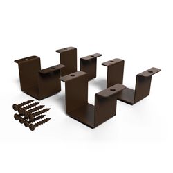 Fortress Railing Products Inspire Railing 2 in. H X 4 in. W X 6 in. L Aluminum Post Cap
