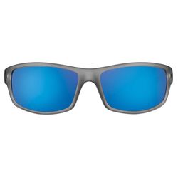 Flying Fisherman Slack Tide Sunglasses Unisex Granite Frame Smoke Blue Mirror Lens Polarized