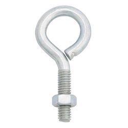 Hampton 5/16 in. X 2-3/4 in. L Zinc-Plated Steel Eyebolt Nut Included