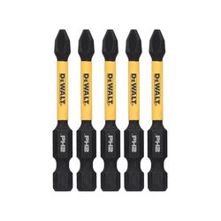 DeWalt ELITE SERIES Phillips #2 X 2-1/4 in. L Screwdriver Bit Steel 5 pc