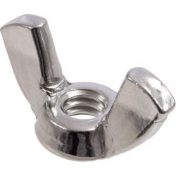 HILLMAN 1/2-13 in. Cold Forged Stainless Steel SAE Wing Nut 1 pk