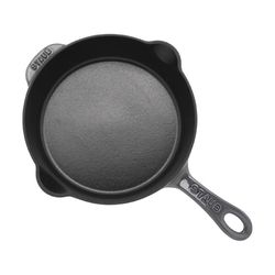 Staub Cast Iron Deep Skillet Gray