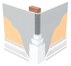 Amerimax 1.25 in. W X 9 ft. L Galvanized Steel 90 Degree Corner Bead