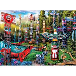 Eurographics Jason Taylor Totem Dreams Jigsaw Puzzles Multicolored 500 pc