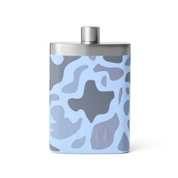 YETI 7 oz Blue Camo Stainless Steel Flask