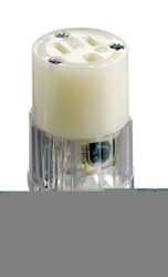Leviton Industrial Nylon Grounding Connector Non-NEMA 2 Pole 3 Wire