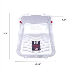 Handy Plastic 12.5 in. W X 18 in. L 1 gal Disposable Paint Tray Liner 3pk