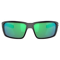 Costa Fantail Pro Sunglasses Black Frame Green Lens Polarized Blue Light Blocking