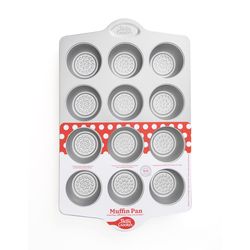 Betty Crocker 11 in. W X 17 in. L Muffin Pan Silver 1 pc