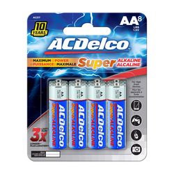 ACDelco AA Alkaline Batteries 8 pk Carded